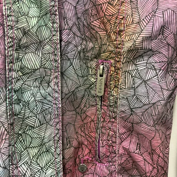 Bench Women's Multicolor Patterned Spring Jacket - Picture 3 of 4